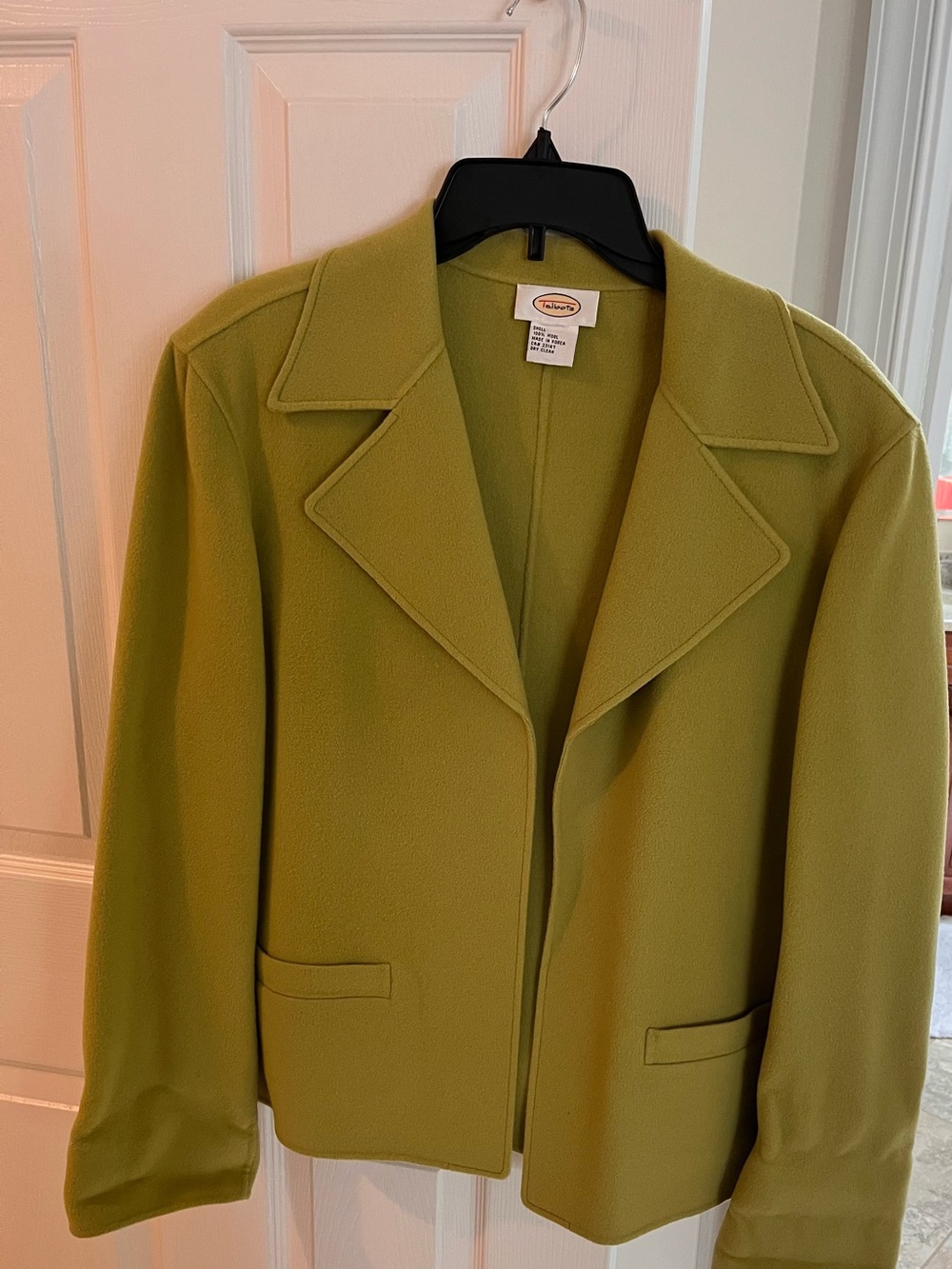 Talbots Women’s Cropped Green Blazer Jacket